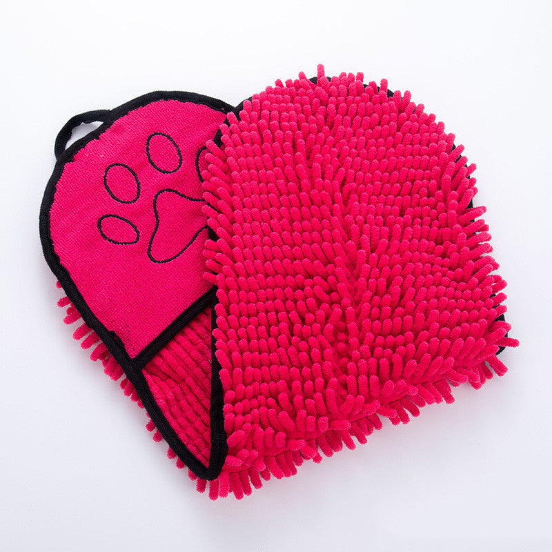 Solid Color Pet Bath Towel Highly Absorbent Quick Drying: A Must-Have for Pet Owners